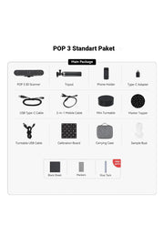 Revopoint POP 3 Standard Edition 3D Scanner
