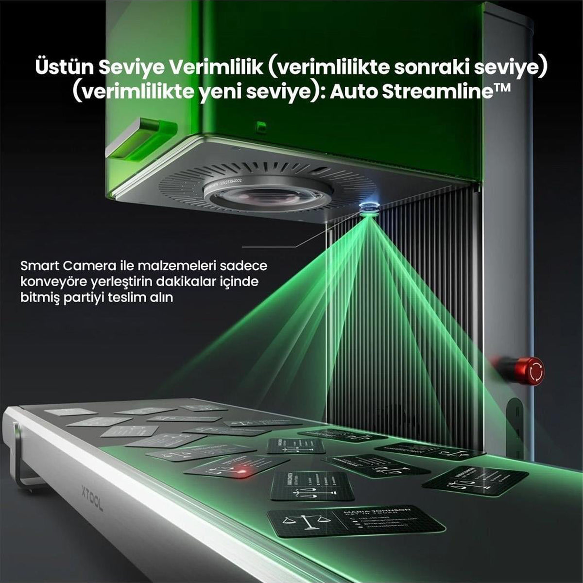 xTool F1 Ultra Lazer Cihazı - Sınıf 1
