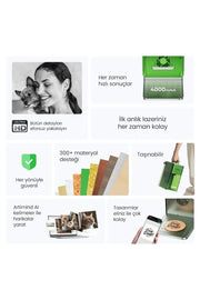xTool F1 Light Green Lazer Cihazı