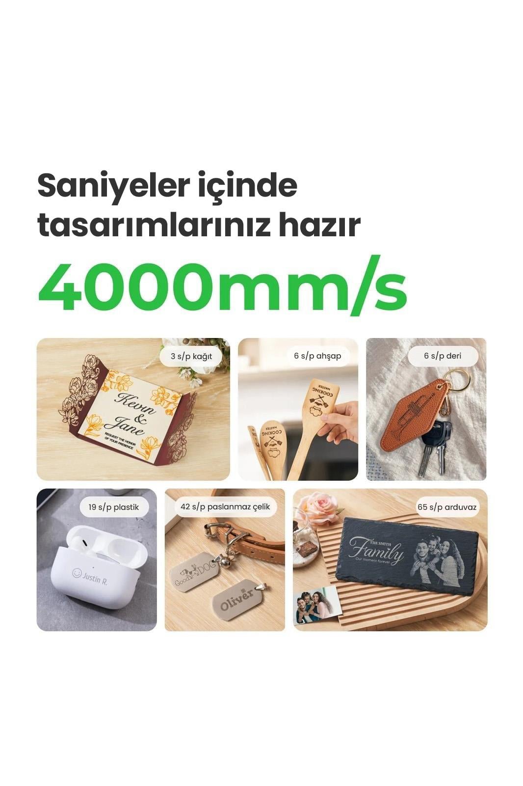 xTool F1 Light Green Lazer Cihazı